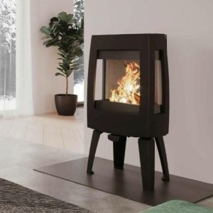 Dovre Sense 303 brandend opgesteld