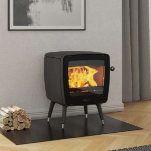 Dovre Vintage 35 brandend opgesteld